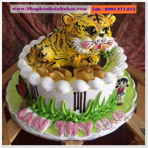 Bánh Sinh Nhật Con Hổ - Z26